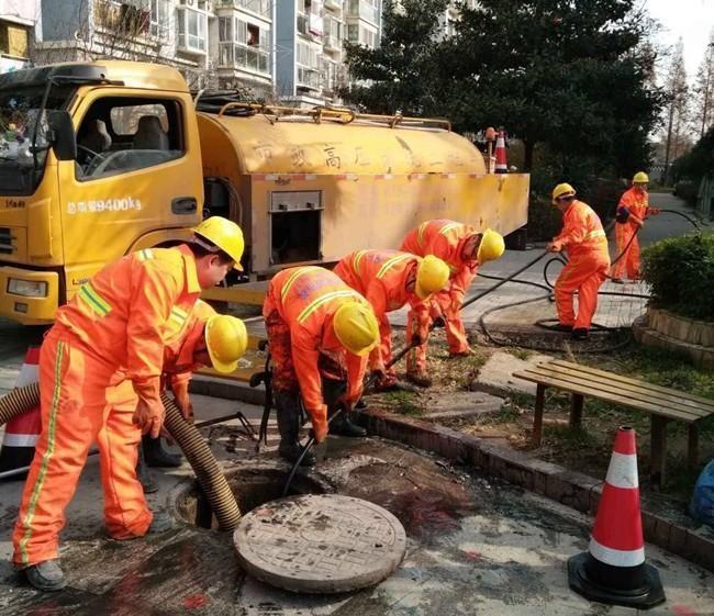 西夏市政管道清淤