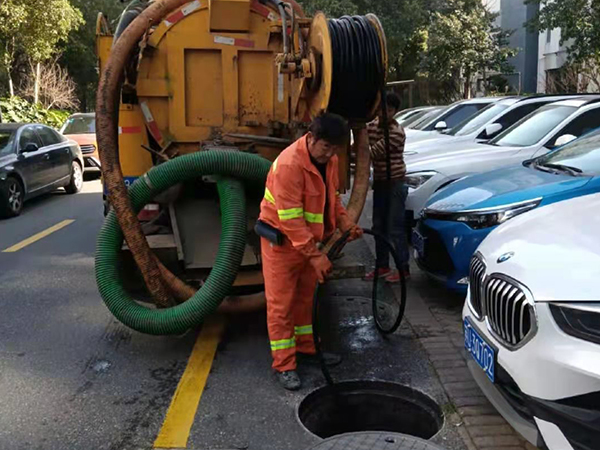 西夏排污管道清淤