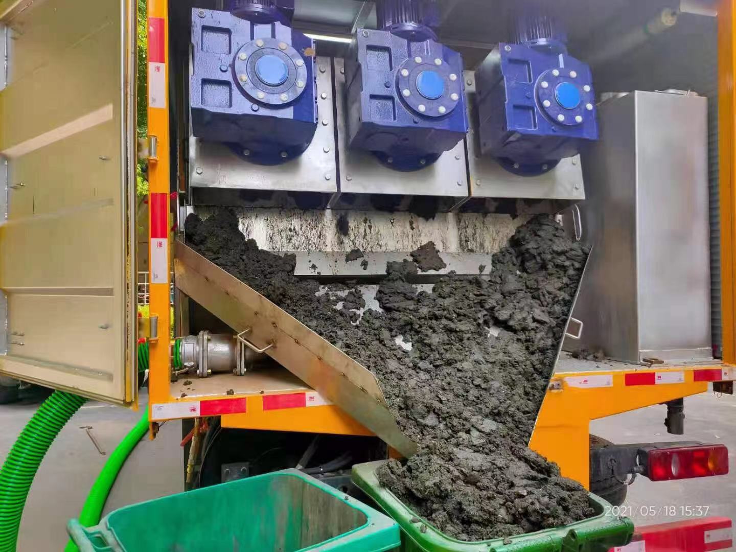 西夏化粪池清掏城市维护站-泥浆净化干湿分离处理